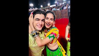 Aneri Vajani Mohsin Khan enjoyed Falguni Pathaks dandiya night with bff Heli DaruwalaSonya Saamon [upl. by Brackett]