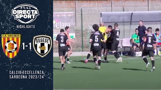 Calcio Eccellenza – Ghilarza Ossese 11 Highlights [upl. by Fisher162]