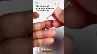 Simplest and Strongest Palomar Fishing Knots swivel fishknot bestfishingknot swivel [upl. by Dzoba]