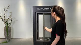 Thermal break aluminum alloy opening inward windows LEAWOD [upl. by Dierdre647]