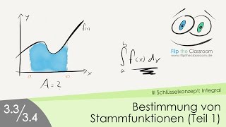 33 amp 34 Stammfunktion amp Hauptsatz der Differenzial und Integralrechnung Teil 1 [upl. by Wenonah]