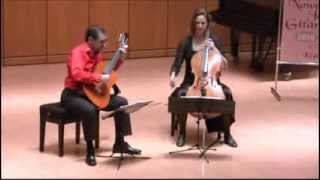 Anja LechnerPablo Márquez Friedrich Burgmüller Trois nocturnes [upl. by Etnovad]