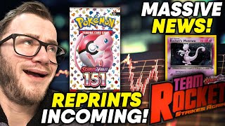 Pokemon 151 Reprints Confirmed for 2025 [upl. by Reichel224]