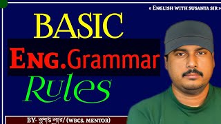 English Grammar Rules in Bengali By Susanta Sir Mentor WBCS EXAM [upl. by Euqcaj714]