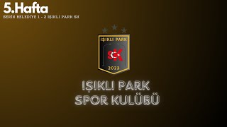 Silifke Belediye  Işıklı Park SK 5Hafta Maçı [upl. by Edee]