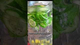 Detox water for life changing detox foryou glowingskin healthylifestyle antioxidantwater [upl. by Naro]