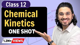 Chemical Kinetics in One Shot  Class 12 NCERT  Theory  All Previous Year Qs [upl. by Ahsiral]