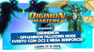 Atualização LDMO 27122023  Ophanimon Ordinemon e mais [upl. by Sedlik160]