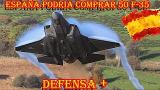 Según el medio especializado Janes España podría comprar 50 aviones de combate F35 Defensa [upl. by Baerl190]