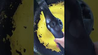 John Deere LT155 Removing 42quot Freedom Deck Blades Easy Steps [upl. by Ajnat]