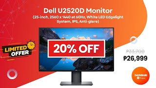 Dell Monitor 25inch  20 Off Sale Best Deals at Shopee [upl. by Mukul]