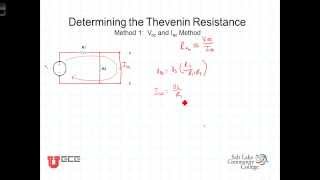 L3 5 2 Techniques to DetermineThevenin Model [upl. by Osnofledi]