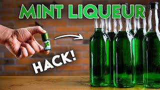 Creme de Menthe  Homemade amp EASY [upl. by Meil]