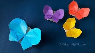 Origami ButterflyBox  Caja Mariposa [upl. by Schoening]