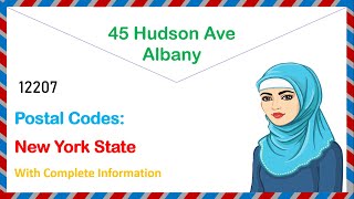 Zip Code Albany 45 Hudson Ave County Albany NY USA Postal Code lati 4265657 longi 7374749 [upl. by Ecined]