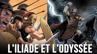 LILIADE et lODYSSÉE dHomère COMPLET Lhistoire des plus grandes aventures de la mythologie [upl. by Anaiuq256]