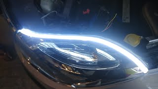 DRL Installation  Tata Nexon [upl. by Aicineohp46]