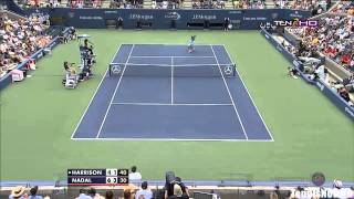 HDRafael Nadal vs Ryan Harrison Highlights Round 1 US OPEN 2013 [upl. by Mahmoud]