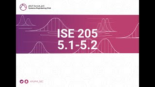 ISE205  51amp52  Joint Probability Distribution  Applied Statistics and Probability for Engineers [upl. by Maddox]