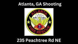 Atlanta GA Shooting Fire Dispatch Audio 61124 [upl. by Bierman]