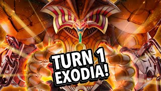 EXODIA TURN 1 YUGIOH MASTER DUEL [upl. by Ede]