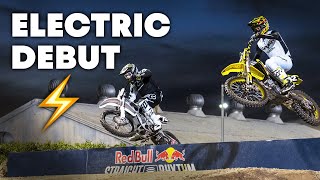 ELECTRIC Dirt Bike DEBUT at Red Bull Straight Rhythm [upl. by Ireland]