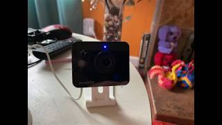 how to set up zmodo mini wifi camera ios the easy way [upl. by Auburn986]