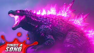 Godzilla Sings A Song Part 2 Godzilla x Kong The New Empire Monsterverse Parody [upl. by Godrich]