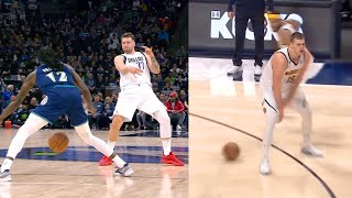 Jokic amp Luka passes but they get increasingly more brilliant [upl. by Ytsanyd703]