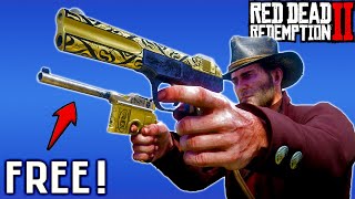 The BEST WEAPONS amp How to get them FREE  Sidearms  Red Dead Redemption 2 RDR2 [upl. by Yelrebmik554]