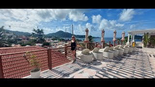 The Pink Palm Hotel St Thomas Us Virgin Islands [upl. by Nairadas]