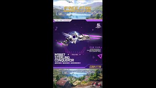 NEW EVO GUN  Sterling Conqueror M1887  Garena Free Fire MAX [upl. by Idnil]