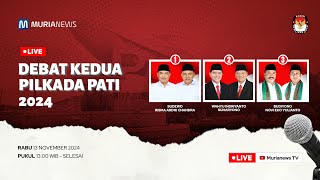 LIVE DEBAT KEDUA PILKADA PATI 2024 [upl. by Ahsile965]