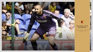 HEURELHO GOMES  FIVE BEST SAVES [upl. by Imojean]