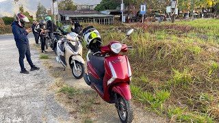 Tour Phượt Đà Lạt Cùng Team ND Bằng Xe Tay Ga  Yamaha Latte [upl. by Matrona188]