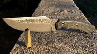 How to make knife with basic tools [upl. by Borman5]