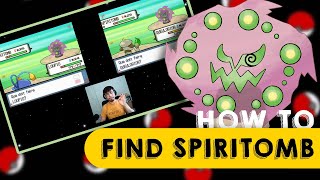 How to findhunt Spiritomb in Gen 4 DiamondPearlPlatinum [upl. by Adnilev]