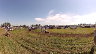 Gravely Postal LI Rotary Plowing at 2013 MowIn [upl. by Wulf]