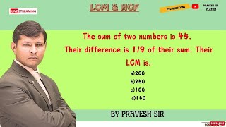 The HCF of two numbers each having three digits is 17 and their LCM is 714 The sum of the [upl. by Mallon282]