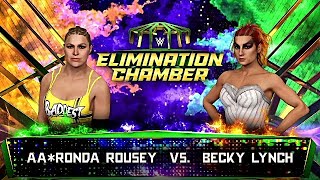 Becky Lynch Vs Ronda Rousey  WWE  WWE2K23  PS5  The Gaming Gladiators [upl. by Uol]