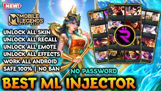 BEST ML INJECTOR NO BAN 2024  UNLOCK ALL SKIN MOBILE LEGENDS  APK SCRIPT SKIN  NBS REBORN [upl. by Iinden720]