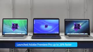 Dell Precision M3800 workstation vs Apple MacBook Pros [upl. by Neerac]