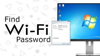 How To Find WiFi Password on Windows 7 2019 [upl. by Notaek]