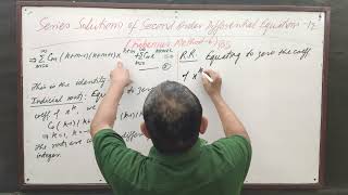 Series Solutions of Second Order Differential Equations 12Frobenius Method 6 by Yogendra BSingh [upl. by Sharma518]