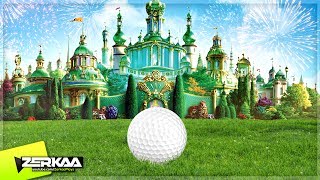 MINIGOLF IN A CASTLE Golf It [upl. by Yrellam]