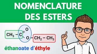 Nomenclature des ESTERS ✅ Chimie organique [upl. by Moneta]