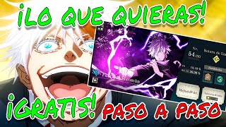 CONSIGUE LA MEMORIA DE GOJO 💥 ¡O LO QUE QUIERAS  GRATIS  PASO A PASO ✅  jjkphantomparade gacha [upl. by Notsyrb]