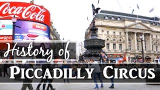 Piccadilly Circus History of London Sightseeing Walking Tour [upl. by Eugaet521]