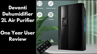 Devanti Dehumidifier Review Worth it [upl. by Yebba]