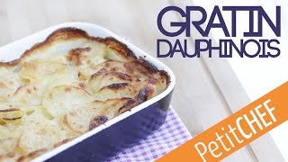 Gratin dauphinois  gratinado de patatas  Petitchef [upl. by Elleb]